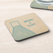 Ensemble de Dessous de verre de béchers Whimsical, (Côté gauche)