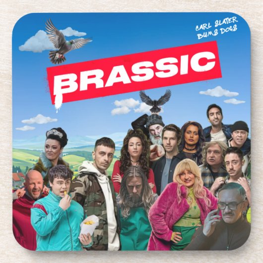 Ensemble de Dessous de verre de Brassic Pack de 6  (Devant)