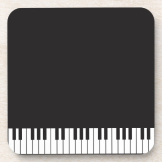 Ensemble de dessous de verre de clés de piano