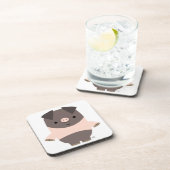 Ensemble de Dessous de verre de cochon cartonné tr (Côté Droit)