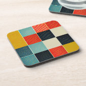 Ensemble de Dessous de verre de conception rétrosp (Côté gauche)