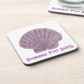 Ensemble de Dessous de verre de coquillages d'aqua (Côté gauche)