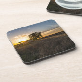 Ensemble de Dessous de verre de coucher de soleil (Côté gauche)