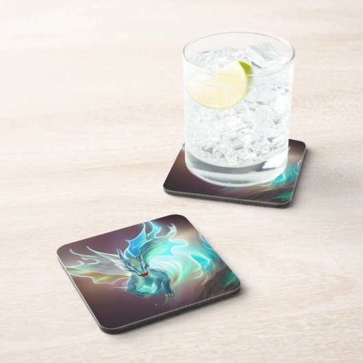 Ensemble de Dessous de verre de dragon 6 (Côté Droit)