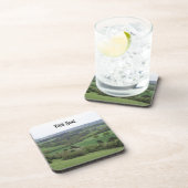 Ensemble de Dessous de verre de Green Hills person (Côté Droit)