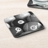 Ensemble de dessous de verre de liège de billards (Côté gauche)