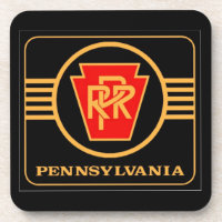Ensemble de dessous de verre de logo PRR