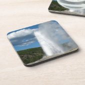 Ensemble de dessous de verre de l'Old Faithful Gey (Côté gauche)