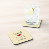 Ensemble de Dessous de verre de lunettes Geeky (Côté Droit)