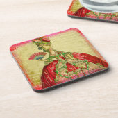 Ensemble de dessous de verre de Marie Antoinette (Côté gauche)