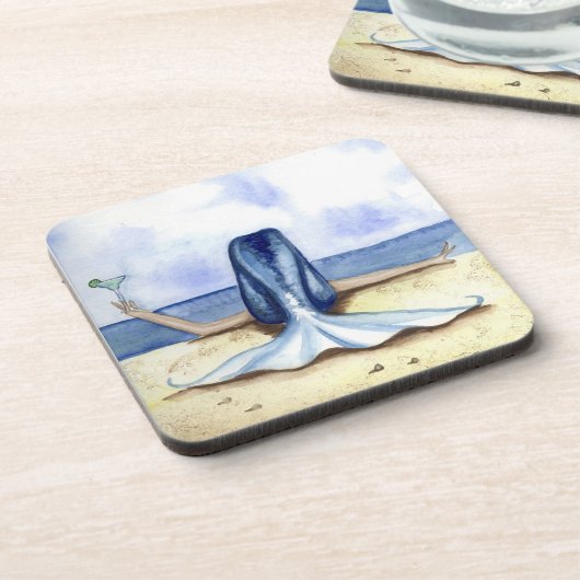 Ensemble de dessous de verre de sirène de (Côté gauche)