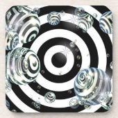 ensemble de dessous de verre de sphères optiques (Devant)