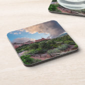 Ensemble de Dessous de verre de Sunrise Géants du  (Côté gauche)