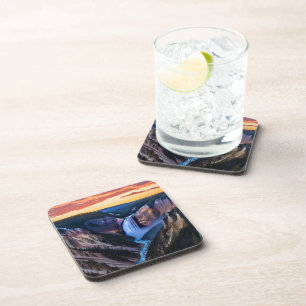 Ensemble de Dessous de verre de Yellowstone Falls