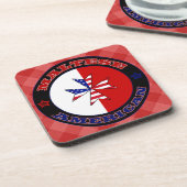 Ensemble de Dessous de verre d'enseigne croix malt (Côté gauche)