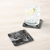 Ensemble de dessous de verre Dragon (Côté Droit)