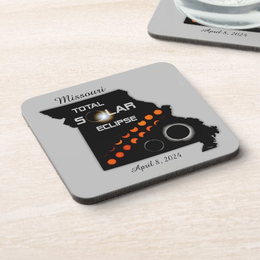 Ensemble De Dessous de verre Éclipse Solaire Du Mi (Côté gauche)