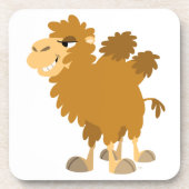 Ensemble de Dessous de verre en Camel à deux branc (Devant)