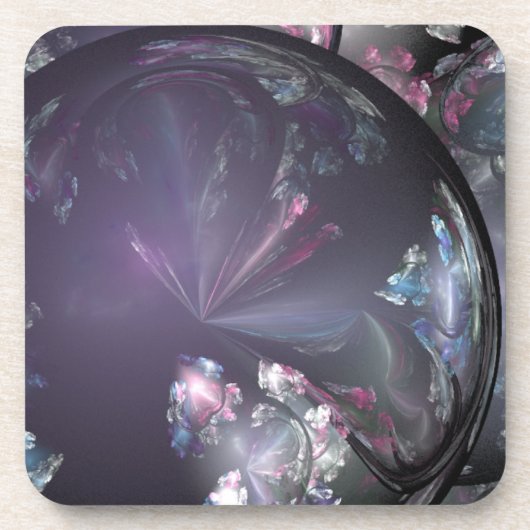 Ensemble de Dessous de verre en liège à cristal (Devant)