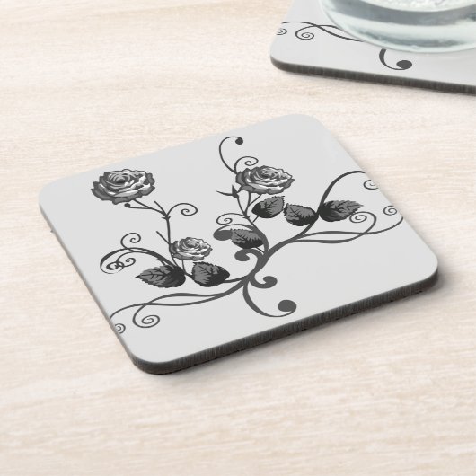 Ensemble de Dessous de verre en plastique à imprim (Côté gauche)