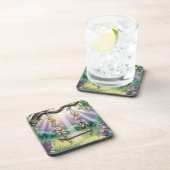 Ensemble de Dessous de verre en plastique de sciag (Côté Droit)