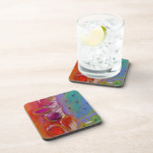 Ensemble de Dessous de verre en plastique dur "Min (Côté Droit)