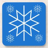 Ensemble de dessous de verre - Flèches blanches (Devant)