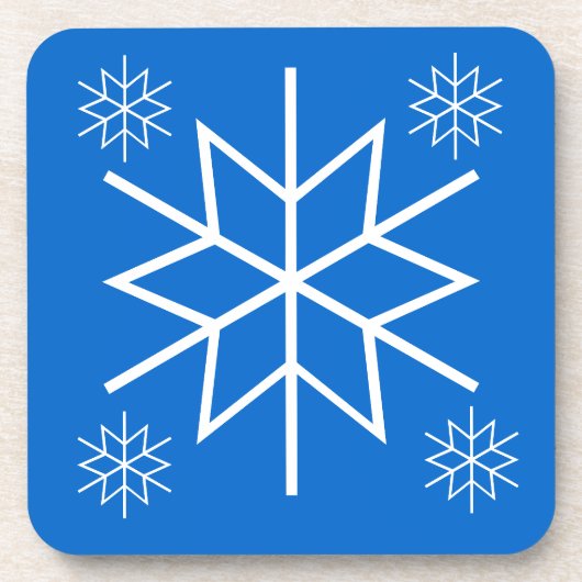 Ensemble de dessous de verre - Flèches blanches (Devant)