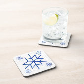 Ensemble de dessous de verre - Flèches bleues (Côté Droit)