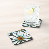 Ensemble de Dessous de verre floraux "Daisy #1" (Côté Droit)