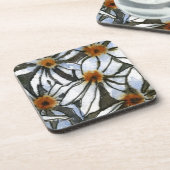 Ensemble de Dessous de verre floraux "Daisy #2" (Côté gauche)