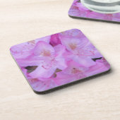 Ensemble de Dessous de verre floraux roses (Côté gauche)