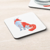 Ensemble de Dessous de verre Fox mignonne (Côté gauche)