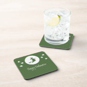 Ensemble de Dessous de verre Halloween, vert (Côté Droit)