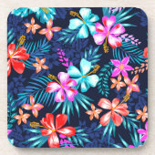 Ensemble de Dessous de verre hawaïens | Les Dessou (Devant)