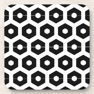 Ensemble de dessous de verre - hexagones