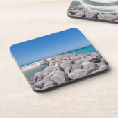 Ensemble De Dessous de verre Jetty De Shell Island (Côté gauche)