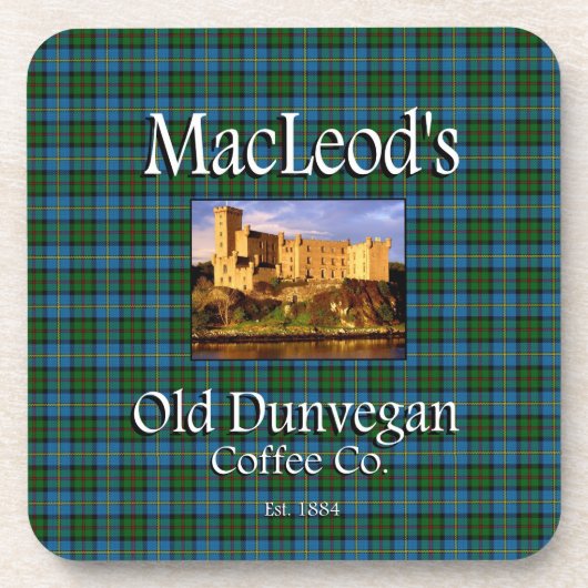 Ensemble de Dessous de verre Old Dunvegan Coffee C (Devant)