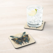Ensemble de dessous de verre Papillon Art Déco (Côté Droit)