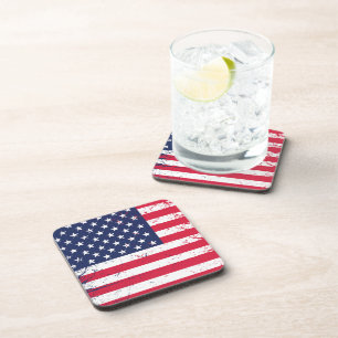 Ensemble de Dessous de verre patriotiques