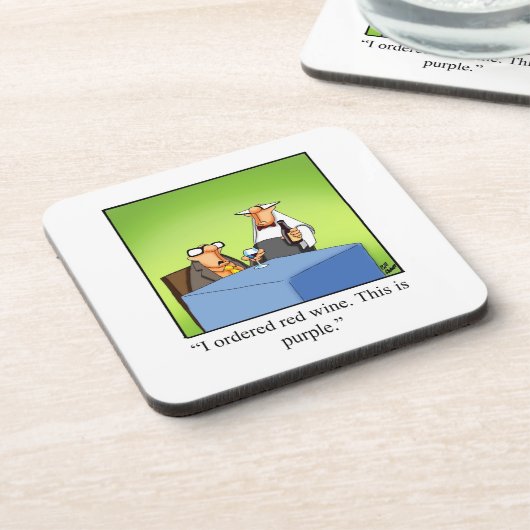 Ensemble de Dessous de verre pour Humours à vin (Côté gauche)