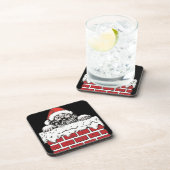 Ensemble de Dessous de verre Sooty Père Noël 6 (Côté Droit)