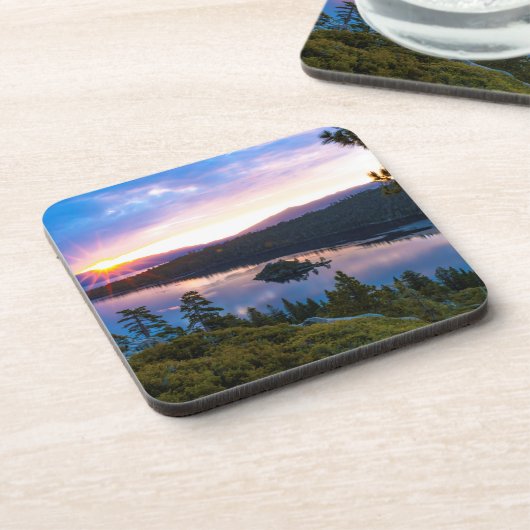 Ensemble de Dessous de verre souvenirs Emerald Bay (Côté gauche)