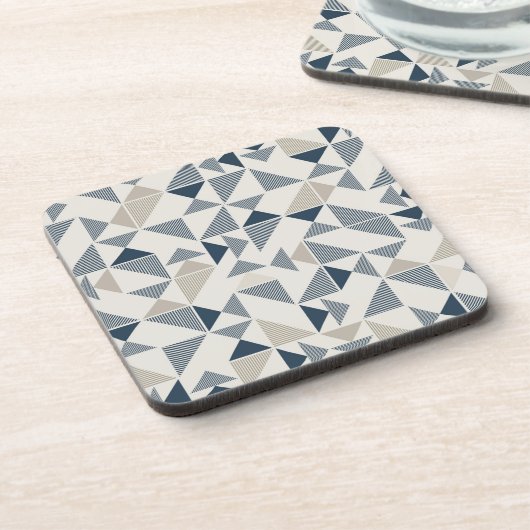 ensemble de dessous de verre triangles modernes (Côté gauche)