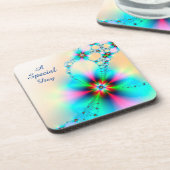 Ensemble De dessous de verre -Vacances Avec Design (Côté gauche)