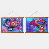 Ensemble de deux tapisseries de 36 po x 26 po Pois (Double)