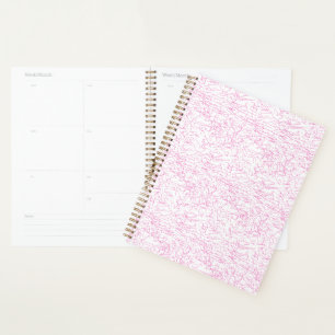 Ensemble de dossiers abstraits roses pour le burea