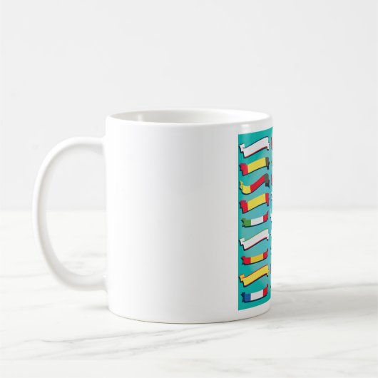Ensemble de drapeaux Mug (Gauche)