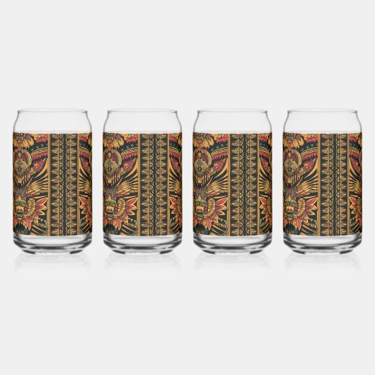 Ensemble de Drinkware Enchanted Blue "Aztec Dream" (Dos)