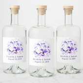 Ensemble de Étiquette de nourriture et de boisson (Bouteilles)